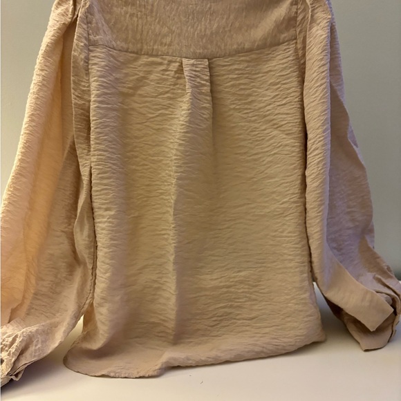 A New Day Button-Up Blouse size M with ballon sleeves - Picture 4 of 5